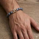 Grey Slate Om Rakhi