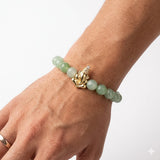 Elegant Lord Ganesha Idol Rakhi Bracelet in Pastel Green