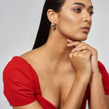 La Tree Knot Earrings - Silver