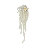 White Minimal Muse Earring