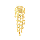 Royal Chain Flow Eyes Gold Plated Antitarnish Earring