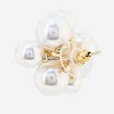 PEARLFLORAL GOLD PLATED EARRING