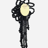 ROYAL LOOK BLACK ELEGANT EARRING