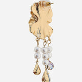 GOLD PLATED ANTITARNISH QUEEN EARRING