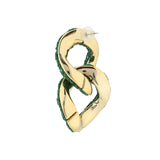 Teal Twinz Earring