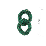 Teal Twinz Earring
