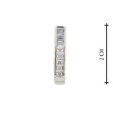 Noble Silver Huggie Hoop Earrings