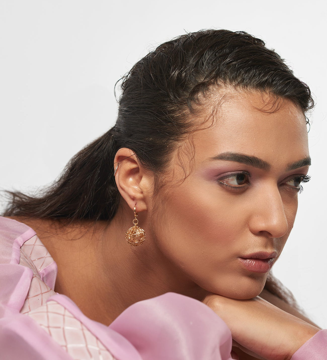 La Branch Twisty Earrings