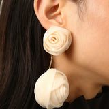 Floral Drop Earring