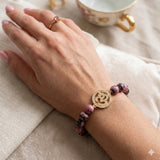 Sleek Beaded Om Rakhi