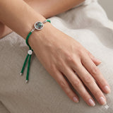 Green Cord with Hamsa