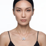 The Trio Cluster Necklace