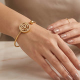 The Khanda Circle Cuff