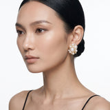 VINTAGE PEARL CLUSTER EARRINGS