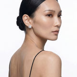 TRIANGLE SOLITAIRE 1.5CT EARRINGS