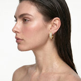 LUXE FLORAL BAR EARRINGS