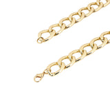 Pop Shiny Necklace With Adjustable Chain