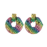 Rainbow Drop Earring
