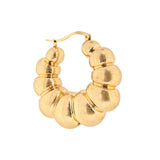 Gold Plated Antitarnish Hoops