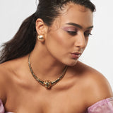 La Rocky Stud Earrings