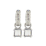 Aurielle Silver Hoops Earrings