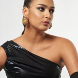 Malaika Arora in La Honeycomb Earrings