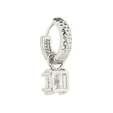 Aurielle Silver Hoops Earrings