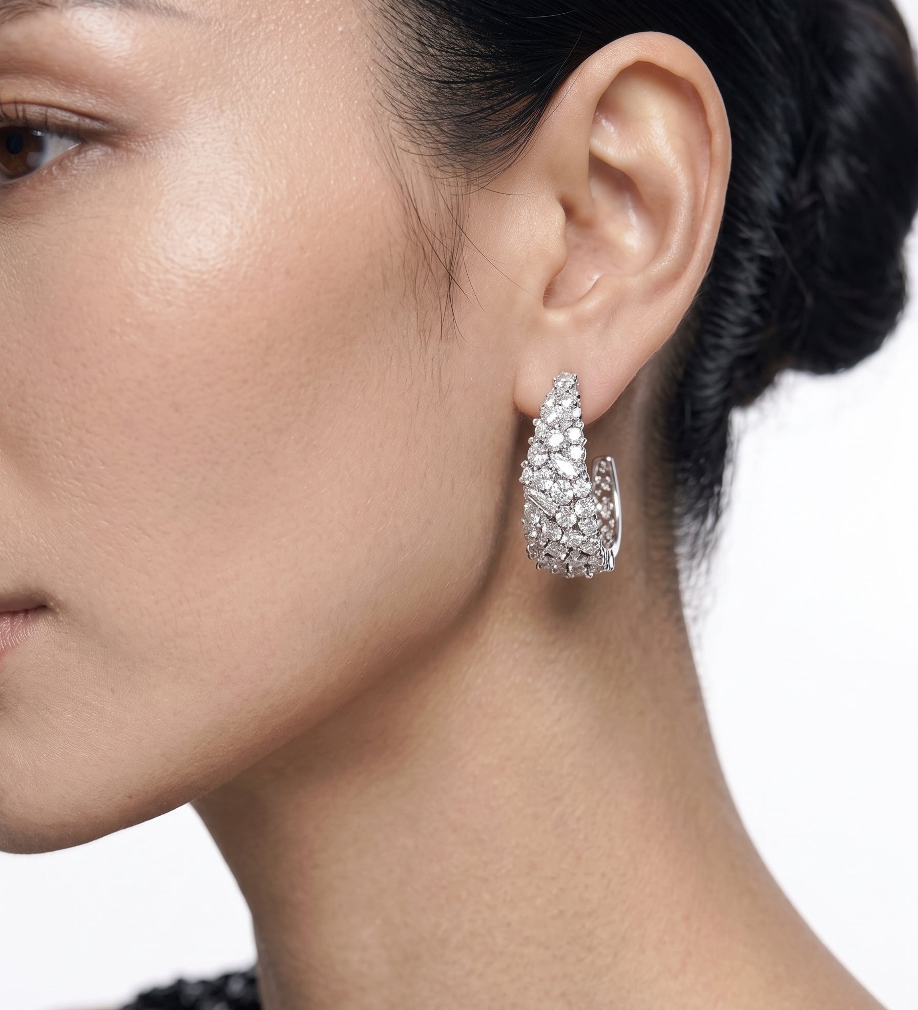 CURVE SHINY EARRING
