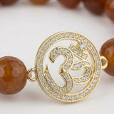 Divine Om Beaded Rakhi