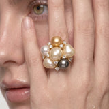 The Multi-Pearl Cluster Ring