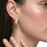 LUXE FLORAL BAR EARRINGS