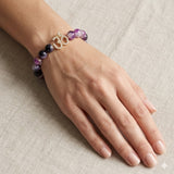 The Royal Amethyst Om Rakhi