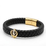 The Sacred Khanda Braided Bracelet