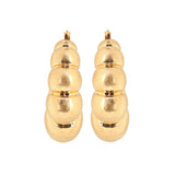 Gold Plated Antitarnish Hoops