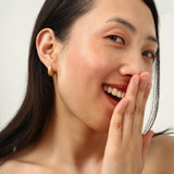 Gold Sovereign Studs Earrings