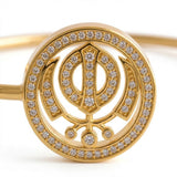 The Khanda Circle Cuff
