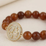Divine Om Beaded Rakhi