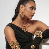 La Leopard  Cuff Bracelet
