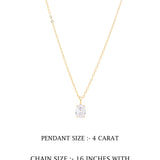 Golden Pendant Necklace