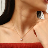Golden Pendant Necklace