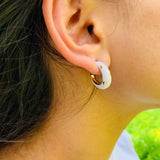 Colour Burst Enamel Star Earrings - Zevar King