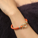 Orange Openable Bracelet