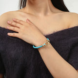 Blue Openable Bracelet