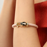 Baby Pink Snake Openable Bracelet