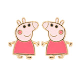 Gold Plated Peppa Earrings