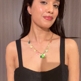 Multi charm necklace