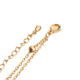 Gold Crystal Cut Rectangle Bracelet