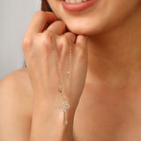 Gold Lock and Key Pendant Necklace