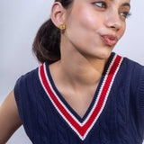 Clover Gold Plated Necklace, Ring, Bracelet and Earring Set for Women