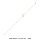 Gold Lucky Clover Bracelet